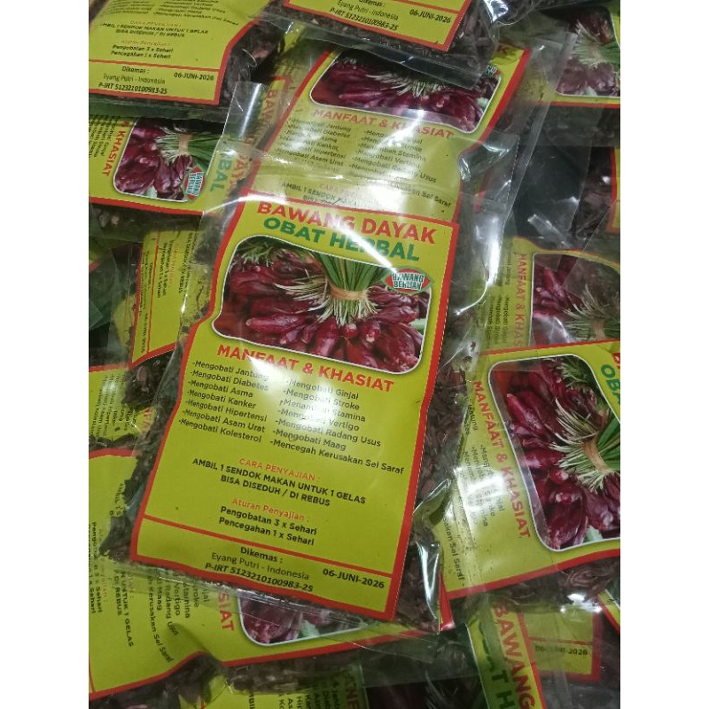 

Obat herbal bawang dayak asli kalimantan/Teh herbal bawang dayak berlian isi 60 gram