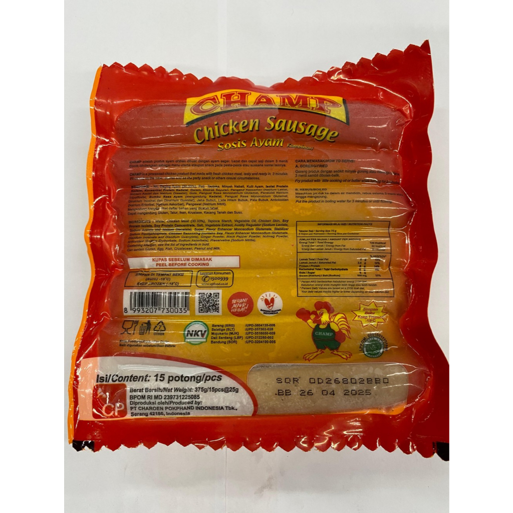 

BELFOODS CHICKEN NUGGET MINI 170 gr