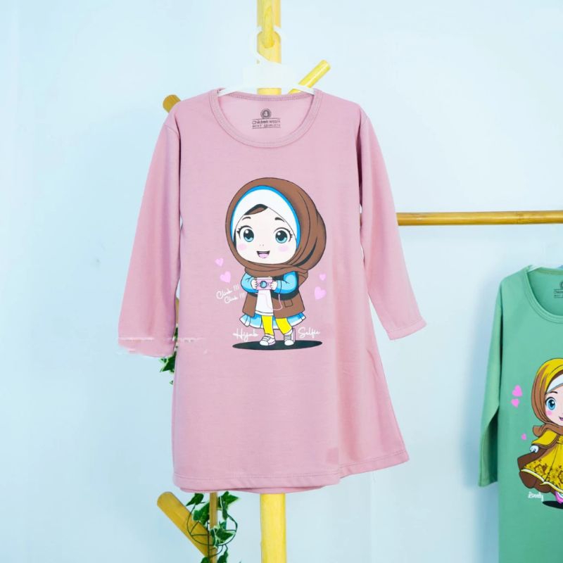 Tunik anak 2-8 tahun -Tunik Hijab