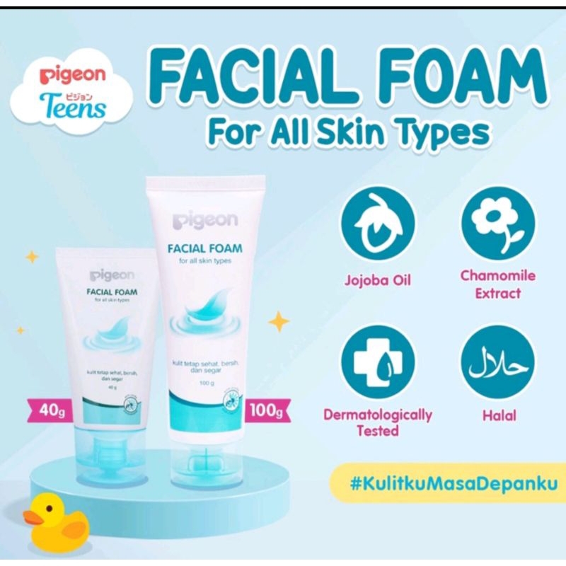 Pigeon Facial Foam 100 gr/ Sabun Cuci Muka