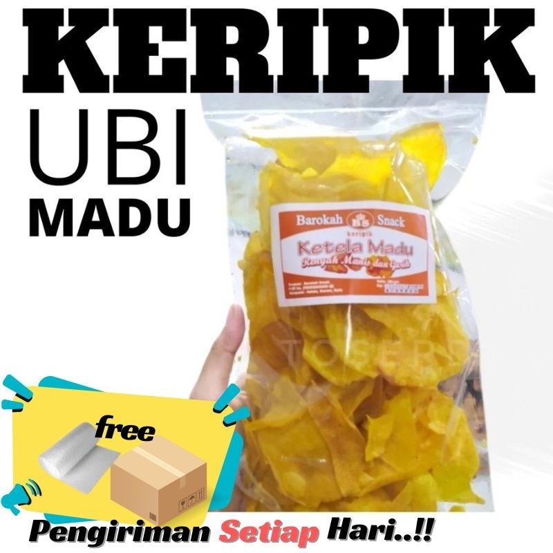 

Keripik Ubi Madu Barokah 250 Gram