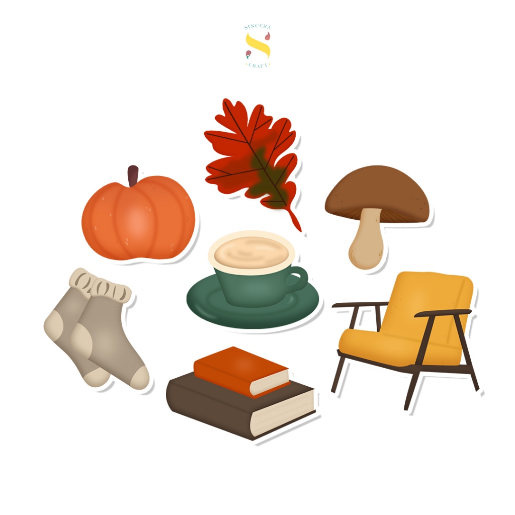 

Stiker Lucu Aesthetic Autumn | Sticker Deco Bullet Journal | Aesthetic Sticker Pack Anti Air