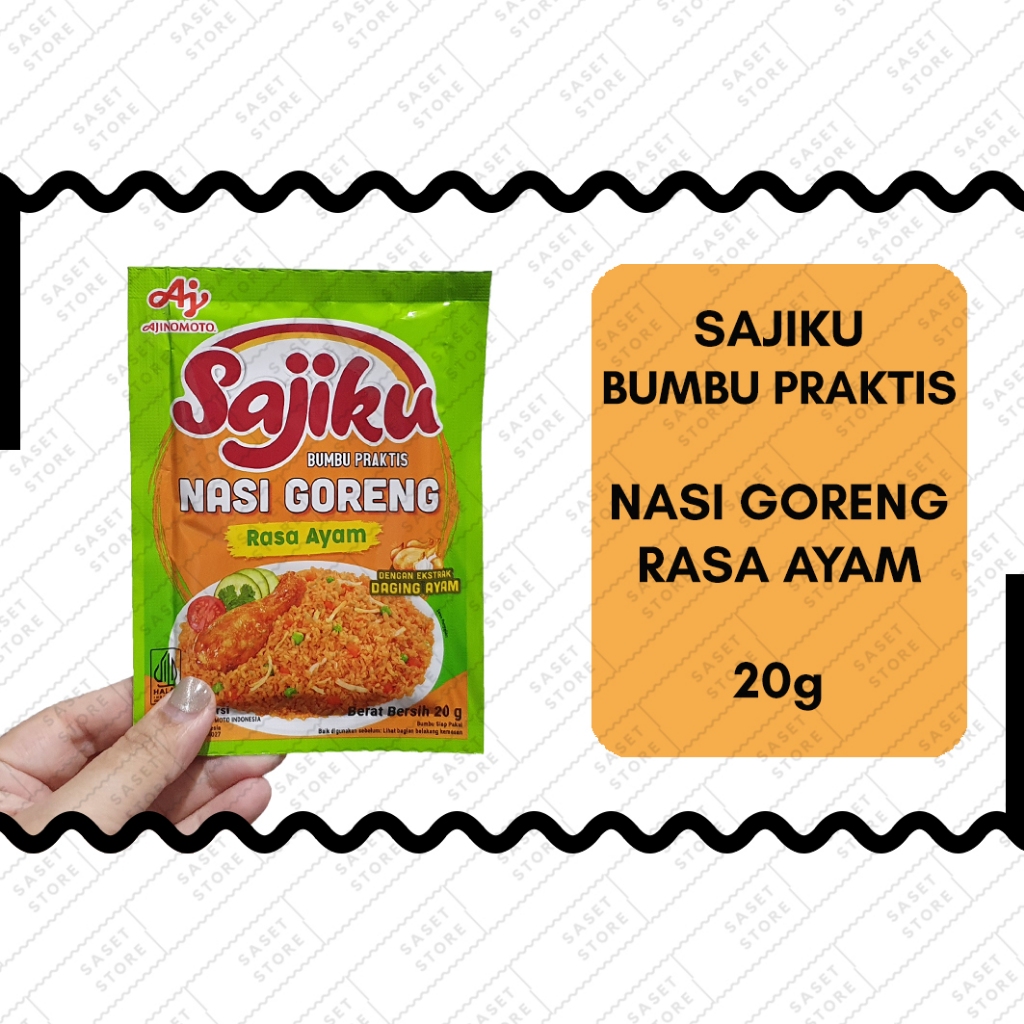 

Sajiku Bumbu Praktis Nasi Goreng Ayam 20g Sachet Bumbu Dapur Masak