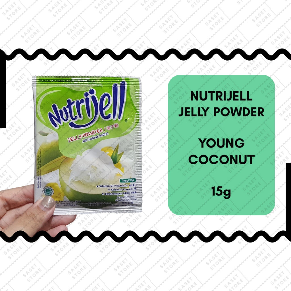 

Nutrijell Kelapa Muda 15g Sachet Jeli Serbuk Instant Coconut Jelly Powder