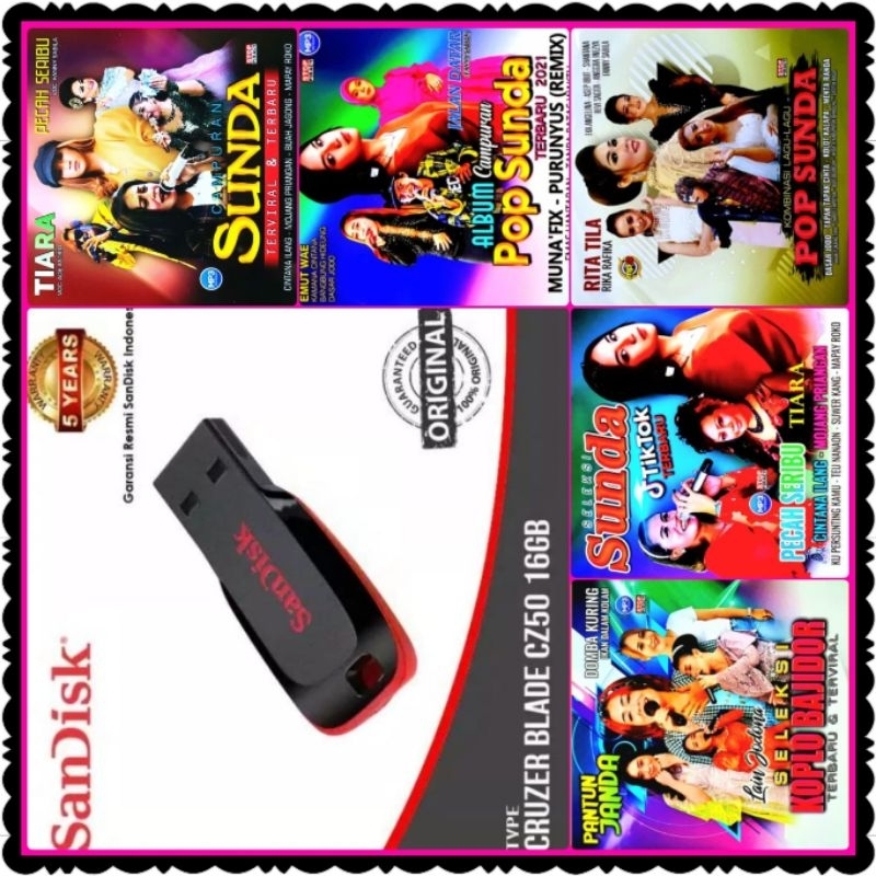 FLASHDISK U-S-B-MP5 LAGU POP SUNDA-KASET DVD LAGU POP SUNDA ORIGINAL-KASET LAGU POP SUNDA-KASET VCD 