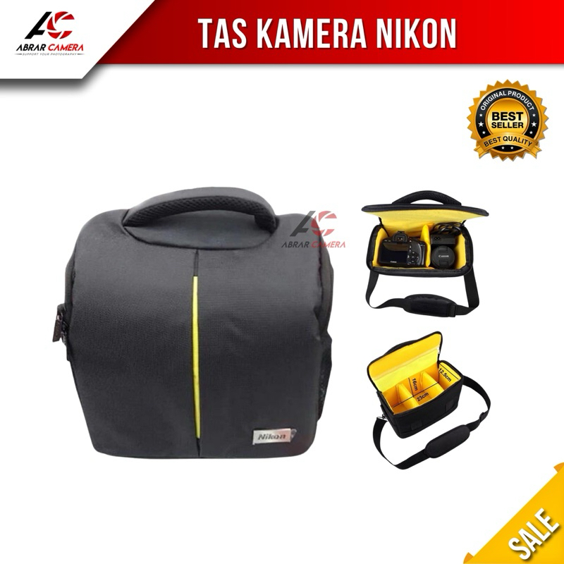 Tas Kamera Nikon D3000 D3100 D3200 D3300 D3400 D3500 D5100 D5200 D5300 D5500 D5600 D5 D7000 D7200 D7