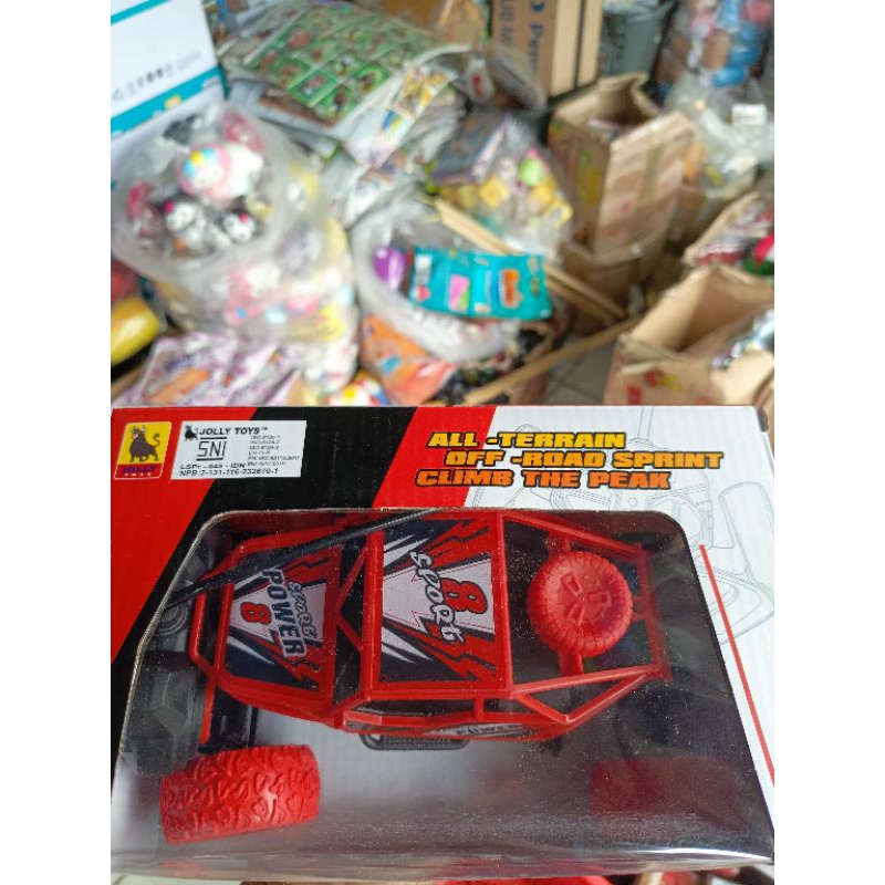 Mainan mobil remot Jip / Remot kontrol Jip