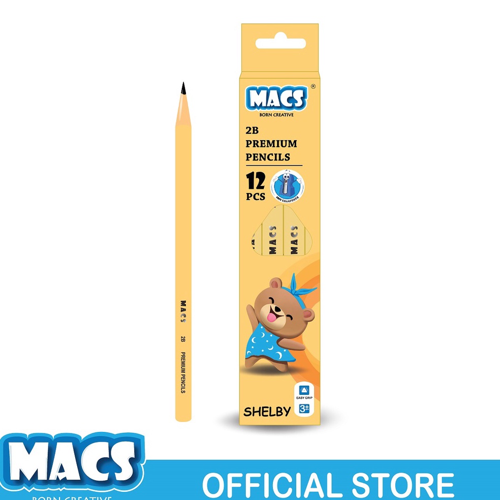 

MACS Pensil 2B Triangle Premium Shelby e D1Z8