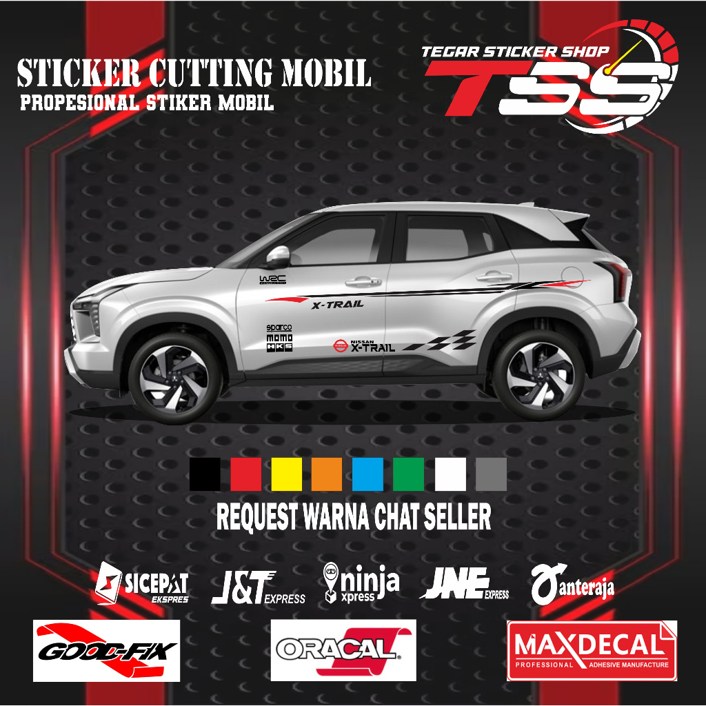 sticker mobil nissan x-trail sticker lis mobil nissan xtrail sticker mobil sticker motif variasi