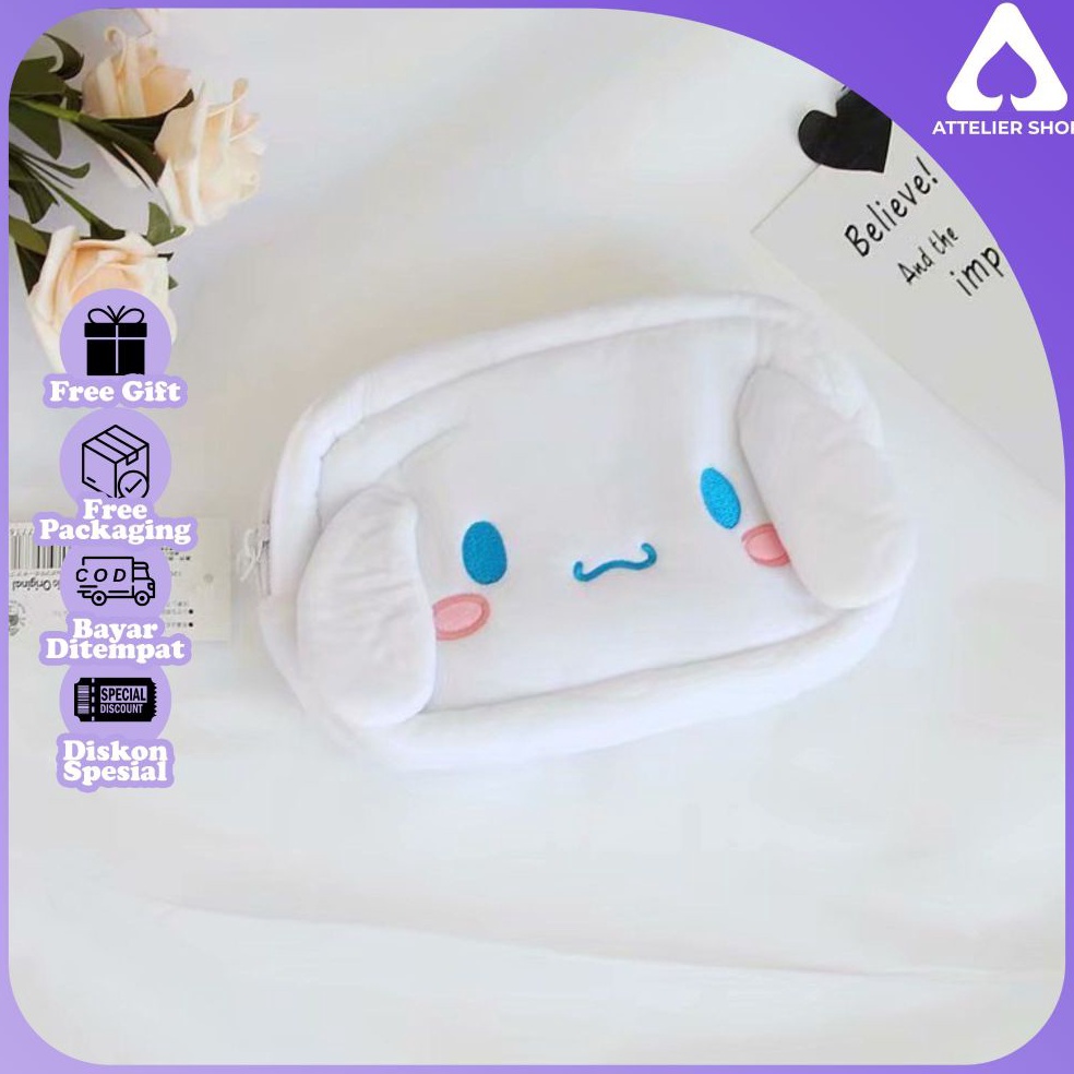 

Tempat Pensil Bulu Sanrio Cute Pouch Kosmetik Make Up Pouch Serbaguna 9115191152 x N2Z7
