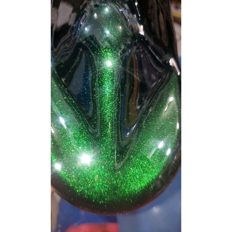 Cat Moonlight green pu Dark moonlight green pu British racing green Cat automotif Cat mobil Cat