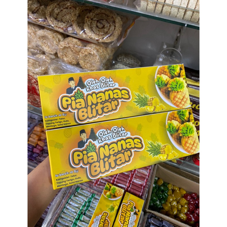 

MURAH PIA NANAS BLITAR ISI 1 PCS ENAK LEZAT BERGIZI OLEH OLEH KHAS BLITAR