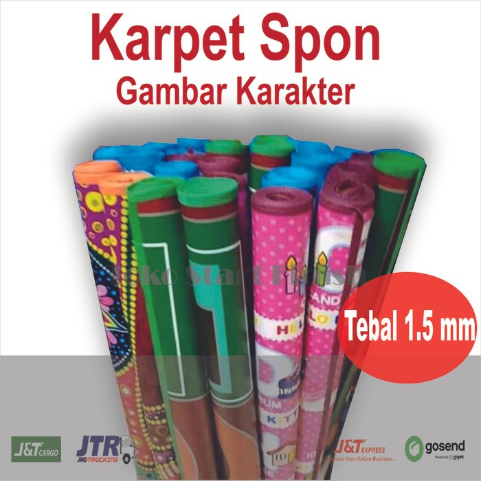 [NEW] KARPET SPONS TEBAL/ KARPET SPONS BESAR JUMBO 160X200/ KARPET 120X200