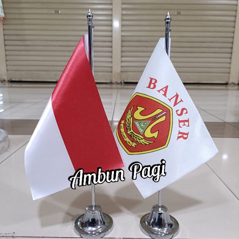 

best seller tiang stenlis meja+bendera BANSER+bendera Merah Putih