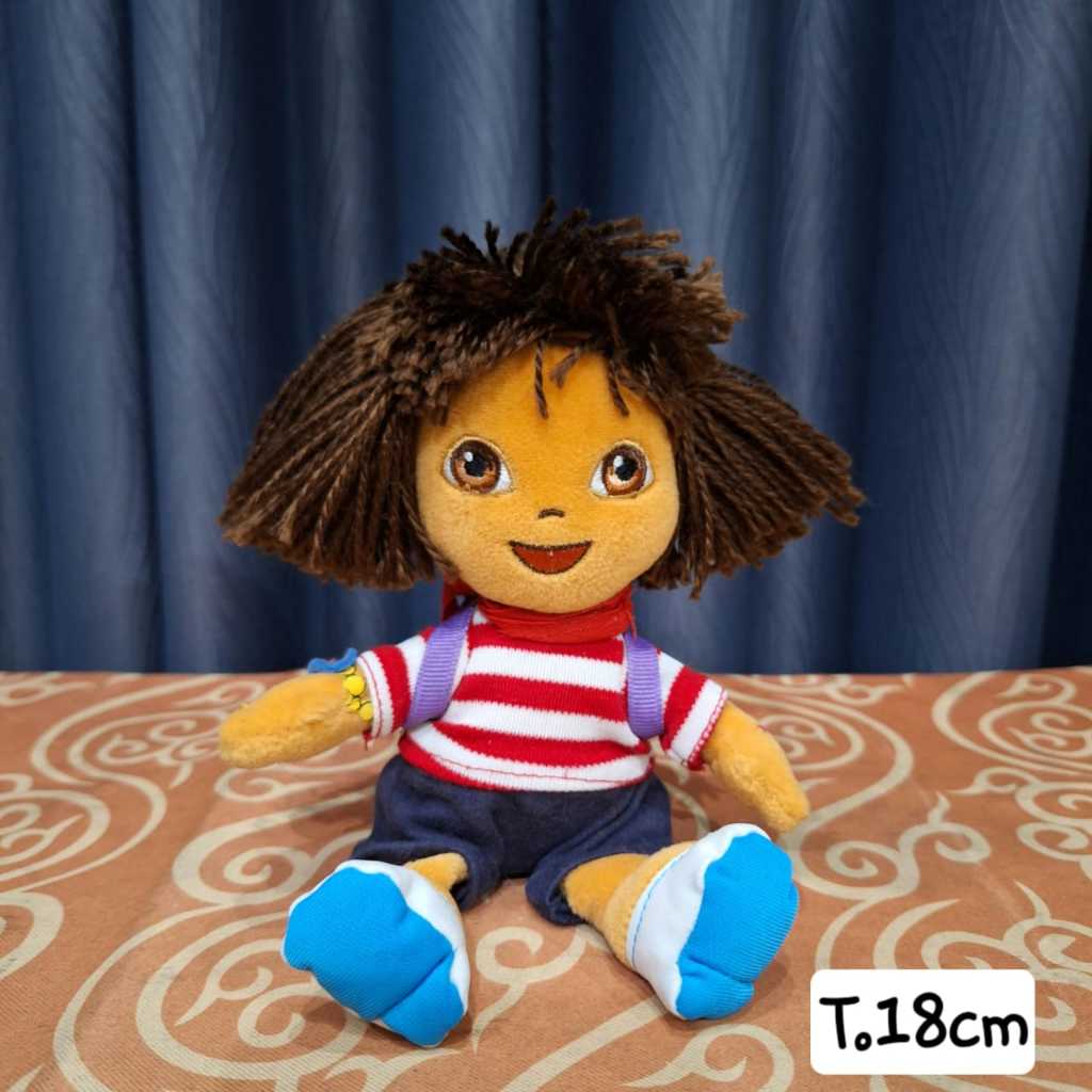 Boneka Dora The Explorer Kecil Original Ty Pudar Cantik Lucu