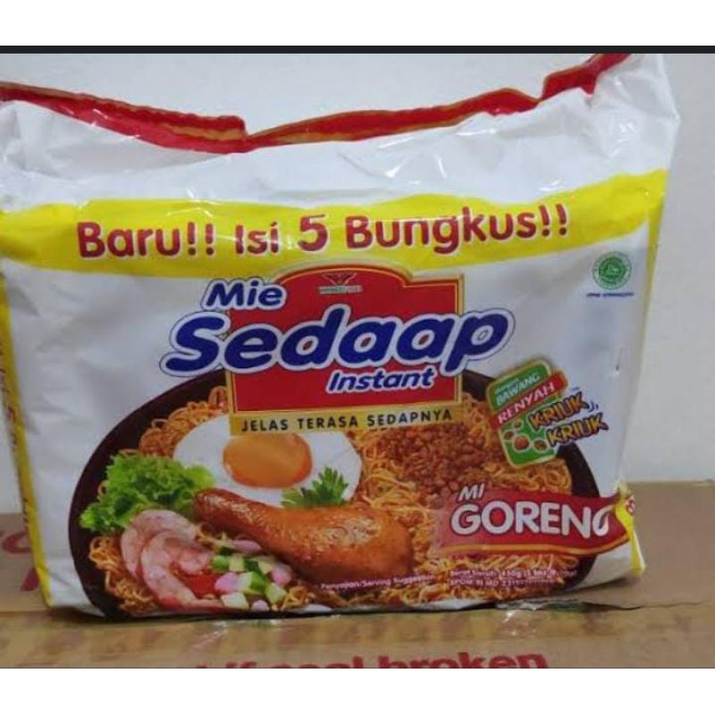 

MIE SEDAP ISI 5 BUNGKUS