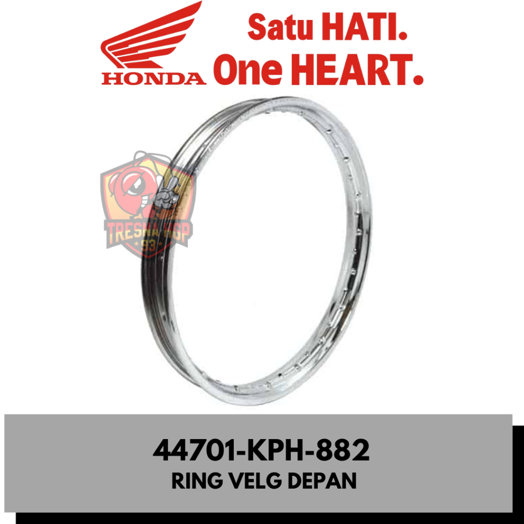 44701-KPH-882 RING VELG DEPAN BEBEK HONDA ORIGINAL | RIM FR WHEEL 44701KPH882
