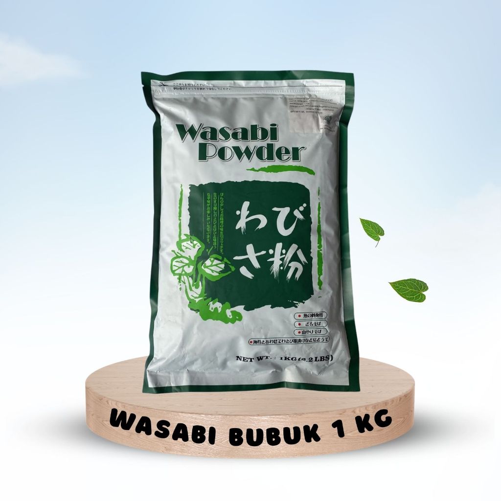 

Wasabi Powder 1kg - Bubuk Wasabi Halal