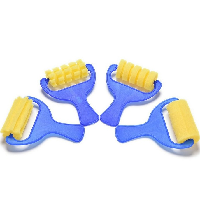 

Kid Paint Sponge Roller Spons Lukis isi 4 s J2J7