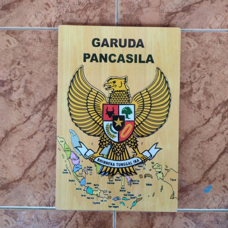 Puzzle burung garuda pancasila