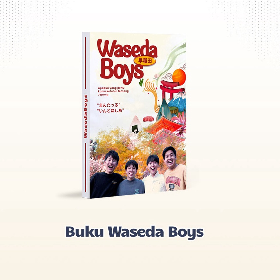 Ready Stock Buku Waseda Boys Single BookJerome PolinNihongo Mantappu k WA6