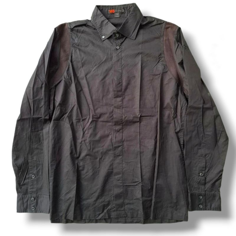 Y3 YOHJI YAMAMOTO X ADIDAS NEO BLACK SHIRT | KEMEJA LENGAN PANJANG