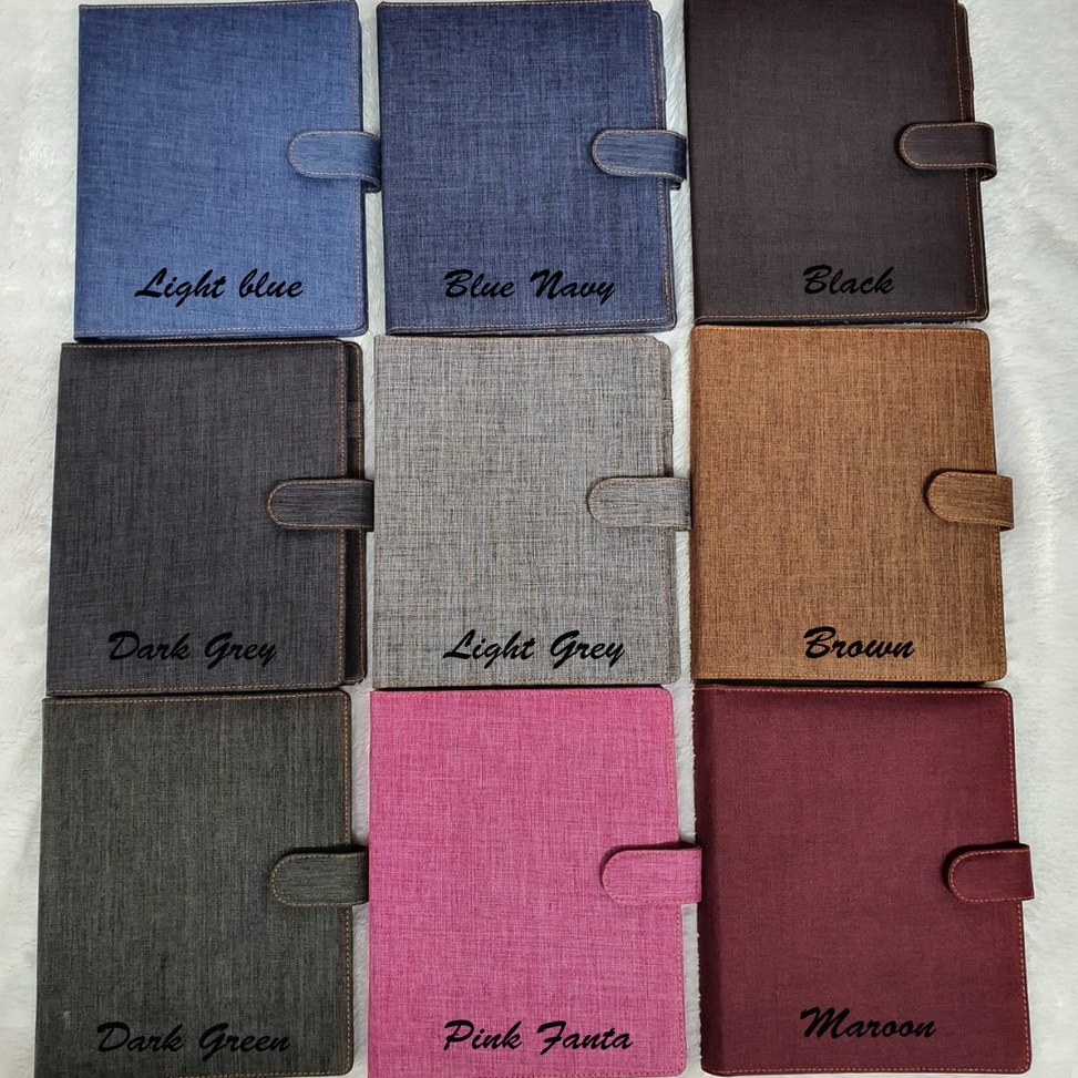 

BINDER BAHAN JEANSDENIM 9 WARNA PILIHAN A5 DAN B5 m X7T3