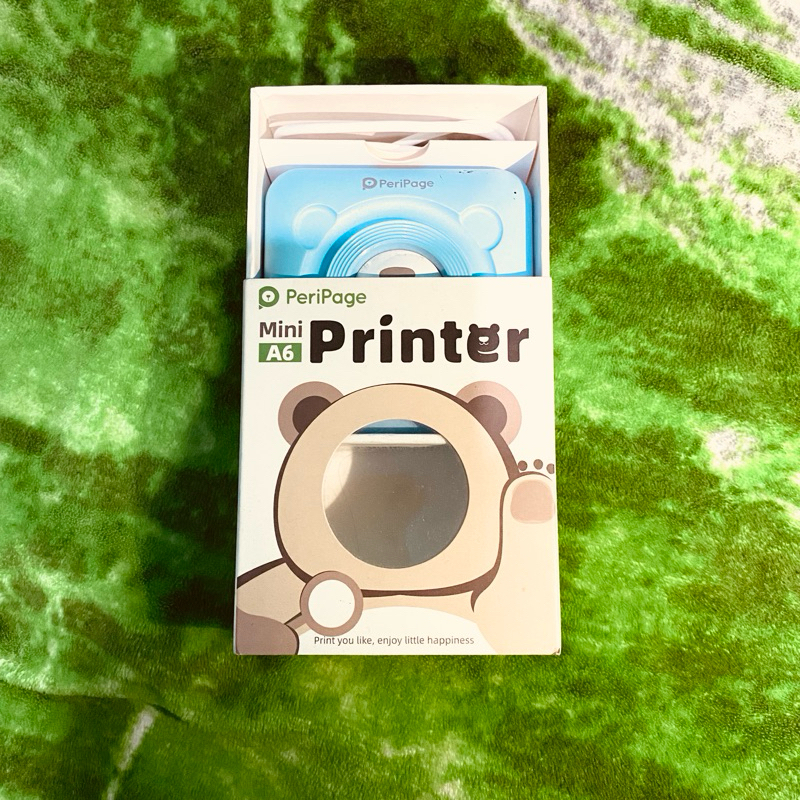 preloved / second printer mini peripage a6 printer thermal