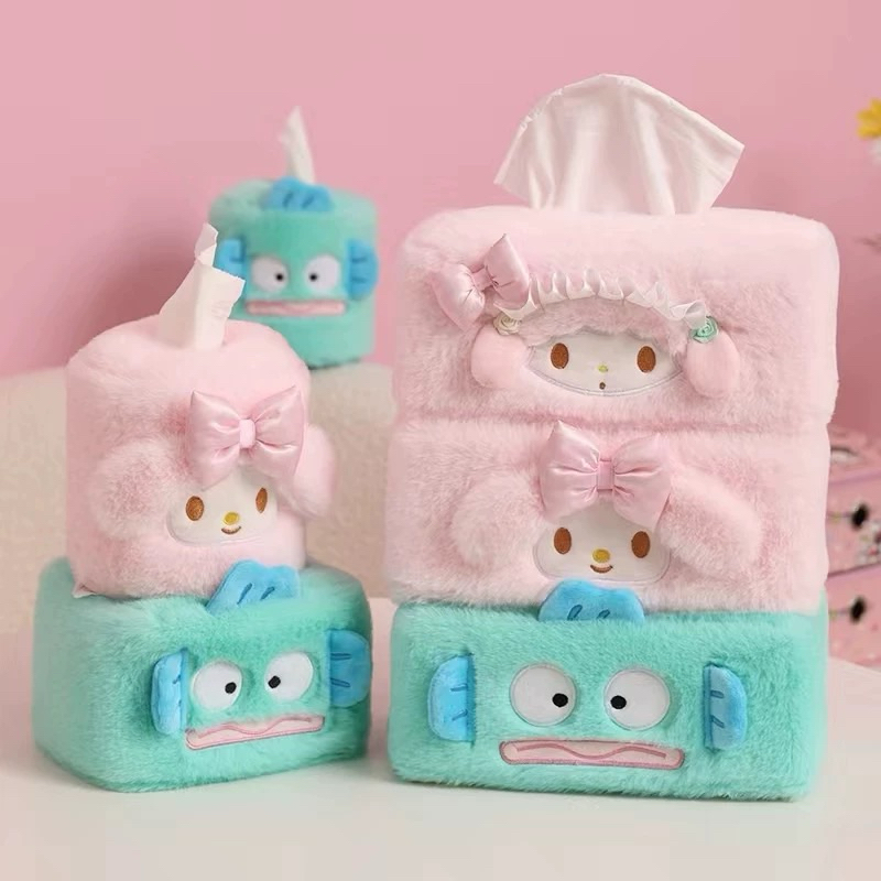 SANRIO MY MELODY HANGYODON Tempat Tissue Lucu Lembut