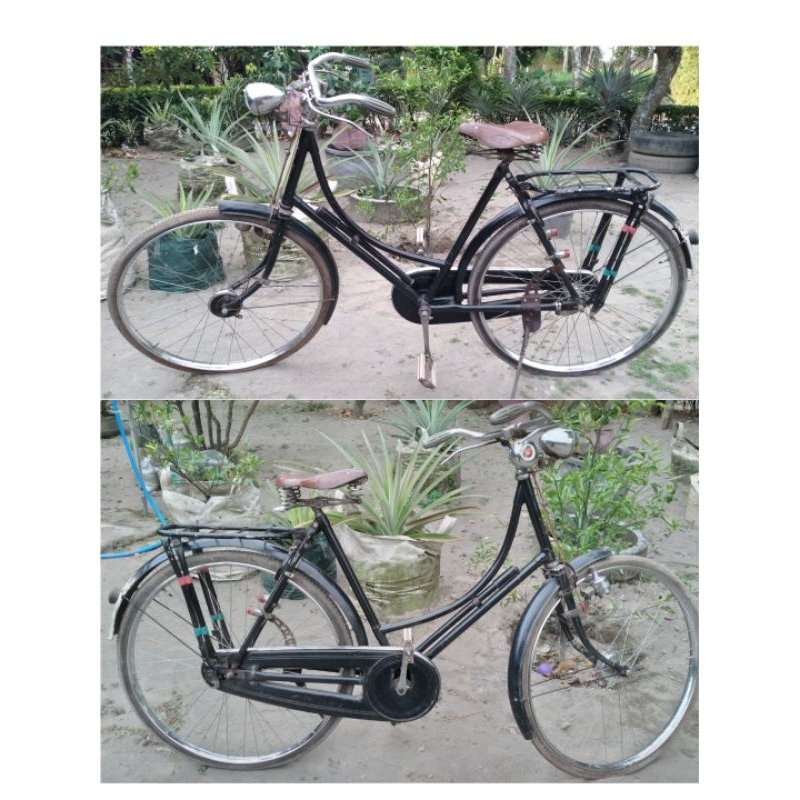 sepeda Ontel kuno merk THE HEMBER normal siap pancal