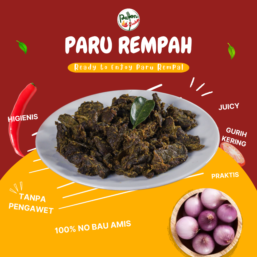 

Pawonsuedep-Satuan || Paru Rempah