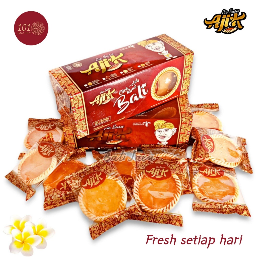 

101BALIGIFT - Oleh oleh Pie susu ajik krisna fresh setiap hari FREE BUBBLE WRAP