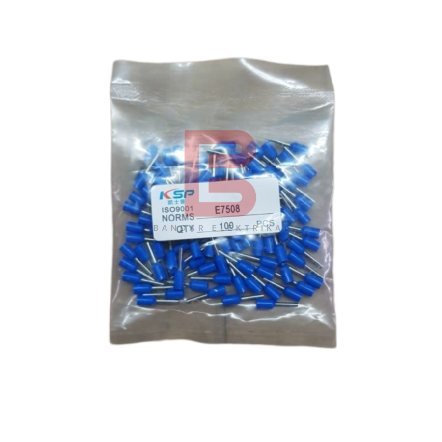 SKUN KABEL FERRULES / SKUN FERRULES WARNA E7508 0.75MM KSP