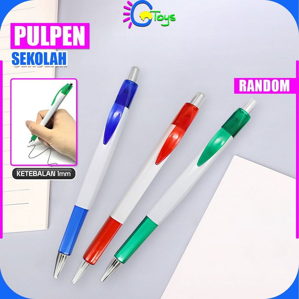 

CR-A94 Pulpen Plastik 1MM Pen Promosi Segi Empat / Pena Cetekan Pulpen Alat Tulis Kantor dan Sekolah Pulpen Souvenir Carinex