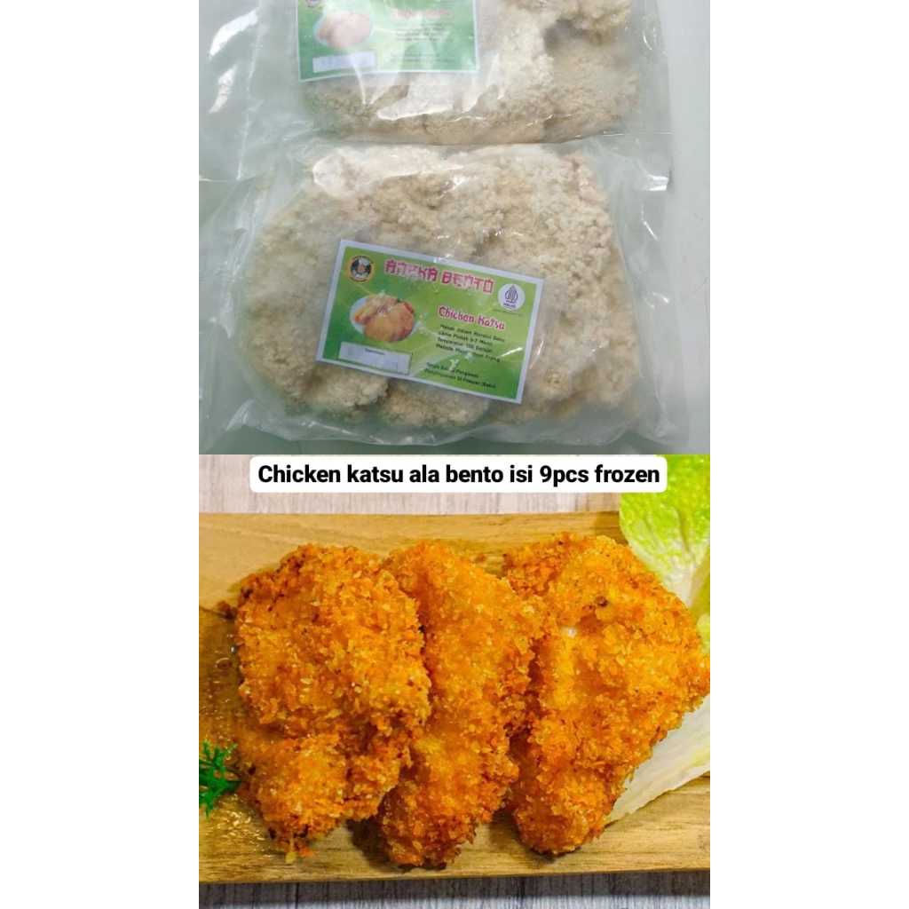 

Chicken katsu ala bento isi 9pcs frozen