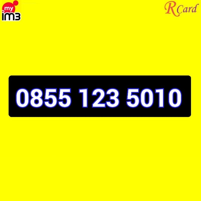 Perdana Nomor Cantik IM3 Indosat 11 Digit SOLO 123 5010
