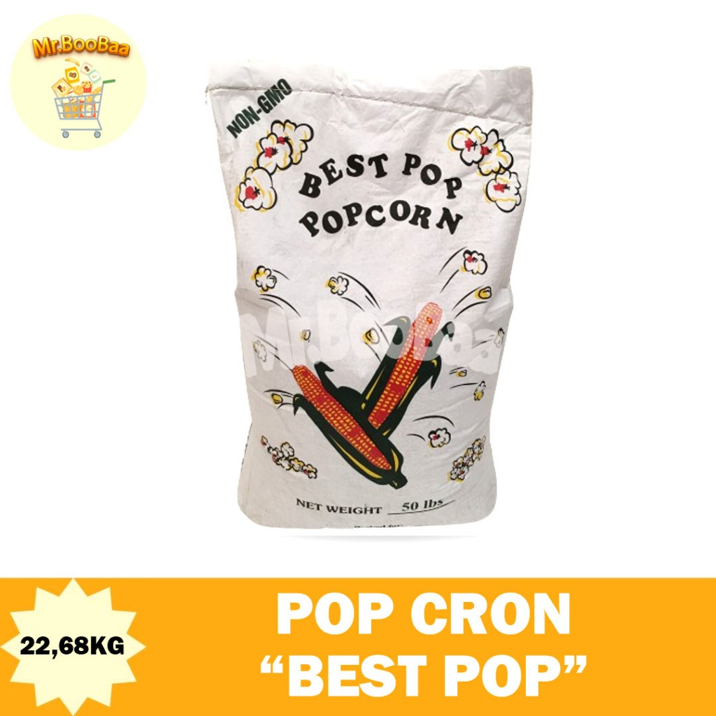 

POPCRON BENIH JAGUNG BEST POP 23KG/ JAGUNG MENTAH POPCORN