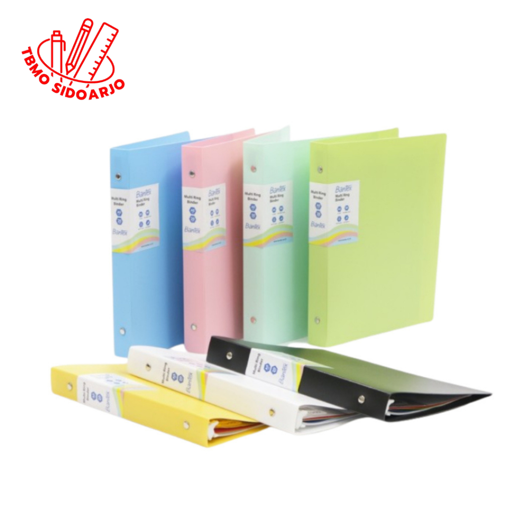 

TBMO Bantex B5 Trendy Multi Ring Binder 26 Hole 3126 / 3526