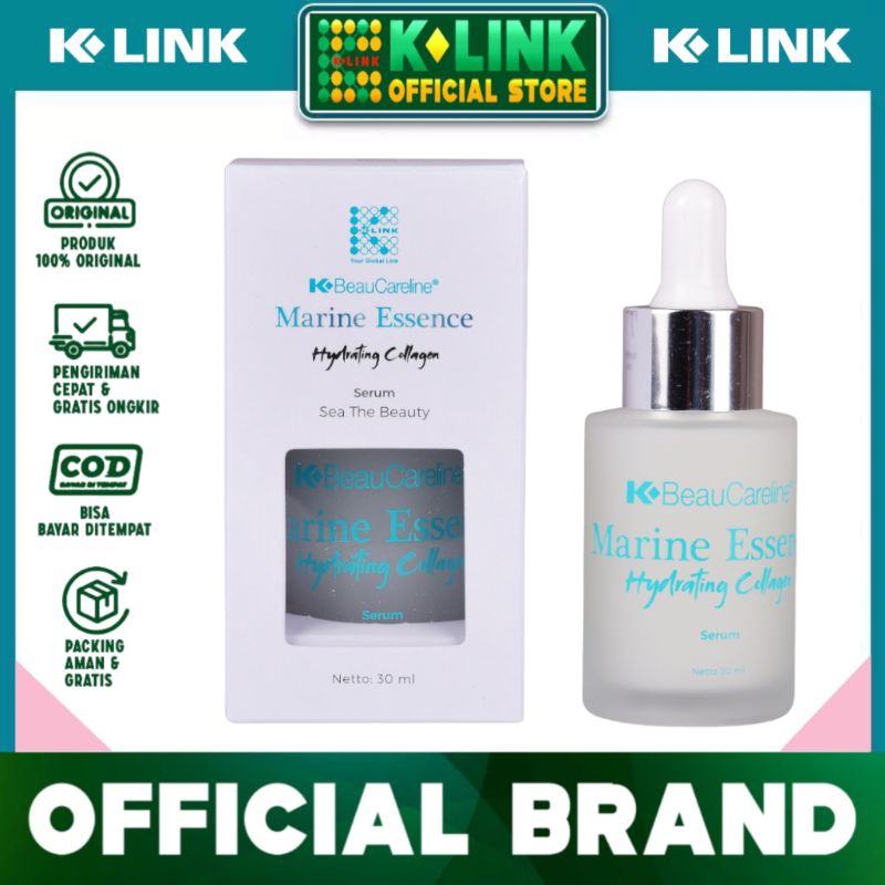 K-BEAUCARELINE MARINE ESSENCE SERUM WAJAH ORIGINAL SERUM COLLAGEN | SERUM WAJAH