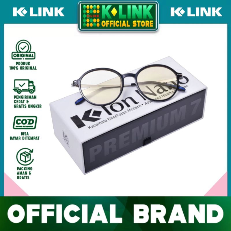 K ION NANO PREMIUM 7 ORIGINAL | KACAMATA KESEHATAN K ION NANO PREMIUM 7 K-LINK ANTI RADIASI