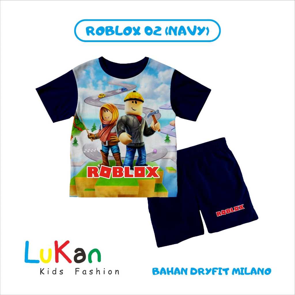 Baju Setelan Anak Laki-Laki Game Roblox