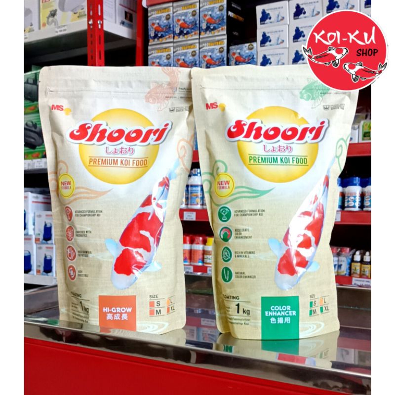 Pakan Koi Shoori Grow*Pakan Koi Shoori Color