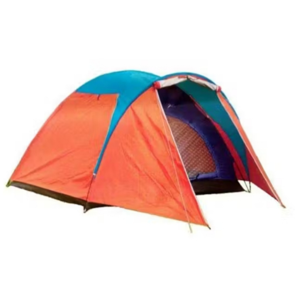 TENDA CAMPING DOME HYU PE-106 KAP 4 ORANG DOUBLE LAYER