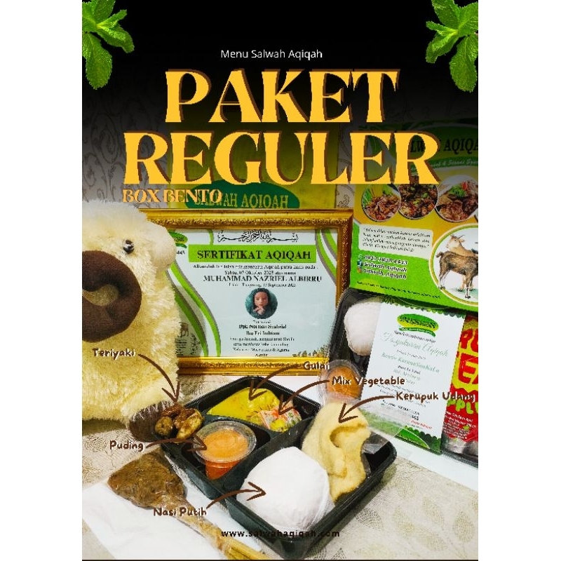 

PAKET AQIQAH PEREMPUAN 60 PORSI + 1 EKOR BETINA