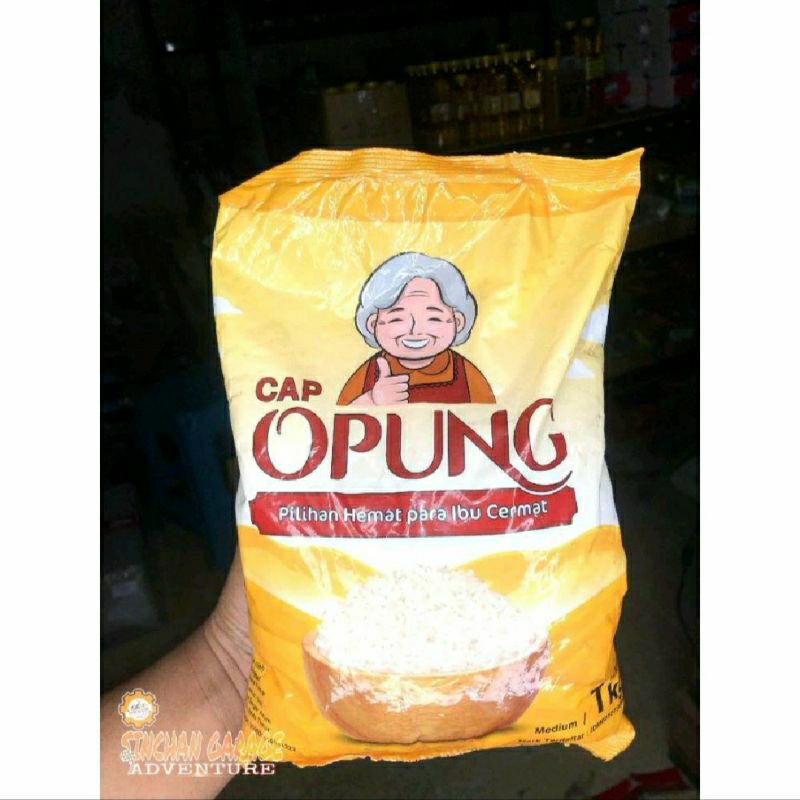 

beras merk opung kemasan 1kg