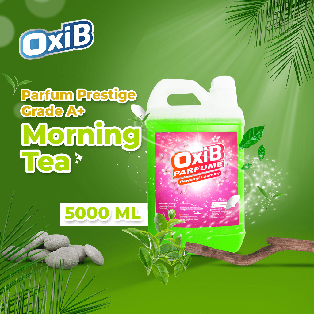 INSTANT Tasikmalaya Parfum Morning Tea Grade A+ Premium Pewangi Laundry OxiB Tahan Lama
