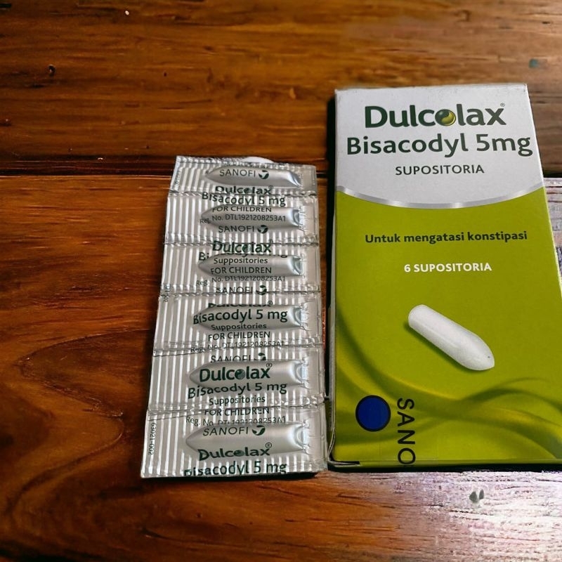 Dulcolax supp 5 mg  6 sup peluru