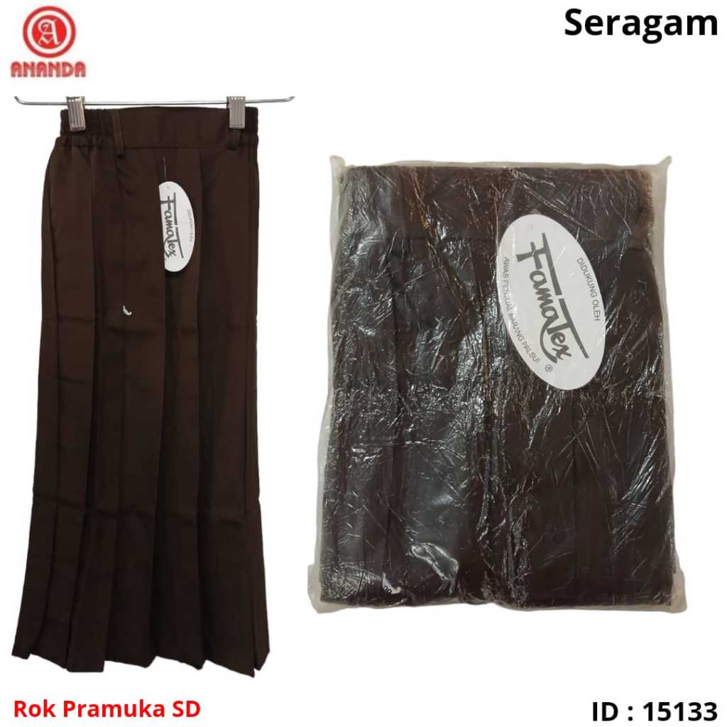 

rok sekolah panjang seragam sd pramuka rempel