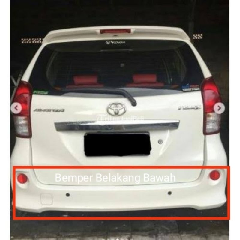 Bemper Bumper Belakang Avanza Veloz 2012-2018 Original Toyota
