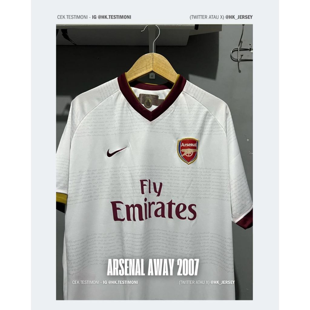 ARSENAL AWAY 2007 - VINTAGE